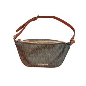 MICHAEL Michael Kors Brown Logo Belt Bag
